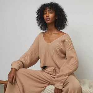 Lunya cozy Reversible sweater